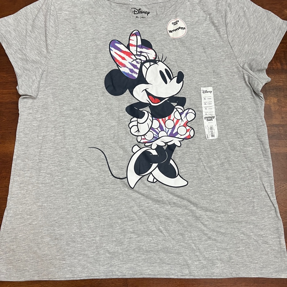Disney Heather Gray XL Tee